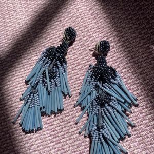 Deepa Gurnani Handmade Rain Earrings